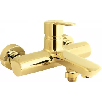 DEANTE Wandmontierte Badewannenarmatur Chrom Messing Einhebelmischer