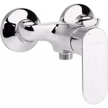 DEANTE Wandmontierter Duschmischer mit 10 cm Abstand, Einhebel, Chrom