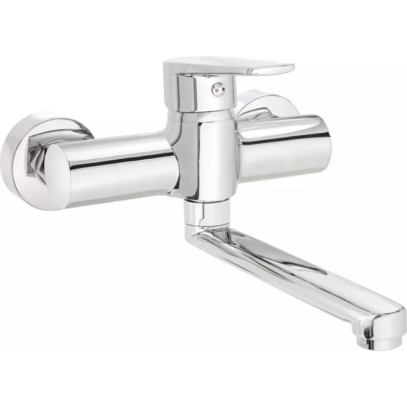 DEANTE Zicco Wand-Waschtisch-Einhebelmischer Chrom