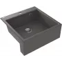 DEANTE ZQE T10K 1-Bowl Granite Composite Sink Black 780x435 mm