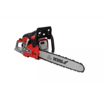 DEDRA DED8718P2 Benzin-Kettensäge 40-45 cm Führungsschiene 2,4 kW 52 cm³