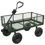 DEDRA Gartenwagen mit Gitter 96x50x80 cm