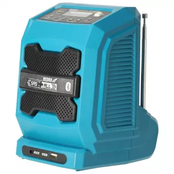 DEDRA Radio Akku Bluetooth 18V USB SAS