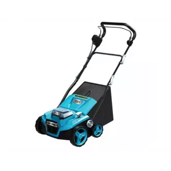 DEDRA Vertikutierer / Bürstenloser Aerator 2x18V 380mm 45L