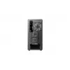 Deepcool CC550 4F Mid-Tower-Gehäuse, 4x 120mm LED-Lüfter, gehärtetes Glas, Schwarz
