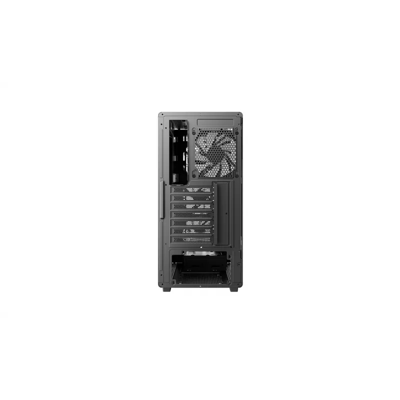 Deepcool CC550 4F Mid-Tower-Gehäuse, 4x 120mm LED-Lüfter, gehärtetes Glas, Schwarz