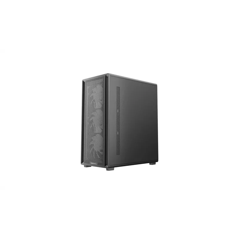 Deepcool CC550 4F Mid-Tower-Gehäuse, 4x 120mm LED-Lüfter, gehärtetes Glas, Schwarz