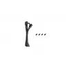 Deepcool FD12 ARGB V2 120mm PWM Gehäuselüfter - Schwarz