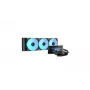 Deepcool LT360 VISION ARGB 360mm Flüssigkeitskühler, Schwarz, ARGB, Intel & AMD, 3x120mm PWM-Lüfter