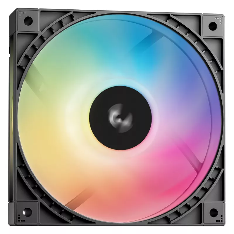 DeepCool LT360 VISION ARGB AIO Flüssigkeitskühler, 360mm, Schwarz