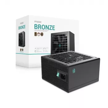 Deepcool PF650X 650W 80 PLUS Bronze Netzteil, Schwarz