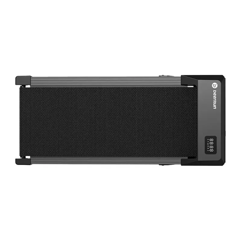 DeerRun Q2 Urban Plus Elektrisches Laufband (Schwarz) – 2,5 PS, 14 km/h, klappbar