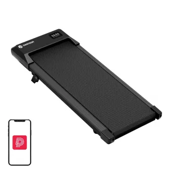 DeerRun Q2 Urban Plus Elektrisches Laufband (Schwarz) – 2,5 PS, 14 km/h, klappbar