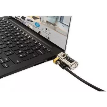 Dell 461-AAEU Sicherheitskabelschloss 1,8m Schwarz Chrom (D6FY7)