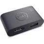 Dell DA20 USB-C Mobiler Adapter - HDMI, VGA, Gigabit Ethernet, USB 3.0, Schwarz V1J4H