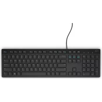 Dell KB216-B Italienische kabelgebundene USB-Tastatur - Schwarz (GPMNN)