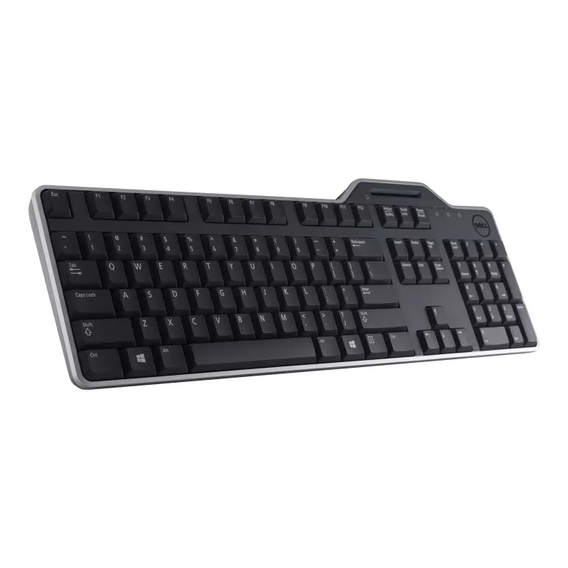 Dell KB813 Smartcard Keyboard - USB - AZERTY - Schwarz