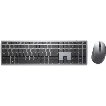 Dell KM7321W Premium Wireless Tastatur- und Maus-Kombination - RF 2,4 GHz & Bluetooth 5.0, Full-Size, Titan Gray 02HHJ