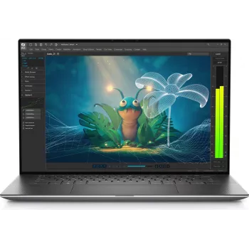 Dell Precision 5570 Mobile Workstation - Intel Core i7-12700H - 32GB DDR5 RAM - 1TB NVMe SSD - 16,0 inch WUXGA 1920x1200 Anti-Glare 500 Nits - NVIDIA RTX A1000 4GB - Windows 11 Pro - Silber