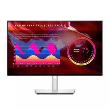 DELL U2422H (210-AYUI) 23,8 inch Full HD IPS Monitor - 60,5 cm Display, USB-C 90W, höhenverstellbar, Schwarz