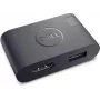 Dell USB Type-C auf HDMI/USB Type-A Adapter (DA20) – 4K HDMI, USB 3.0, Schwarz