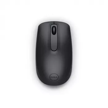 Dell WM118 Wireless Optical Mouse - 2.4 GHz - Schwarz