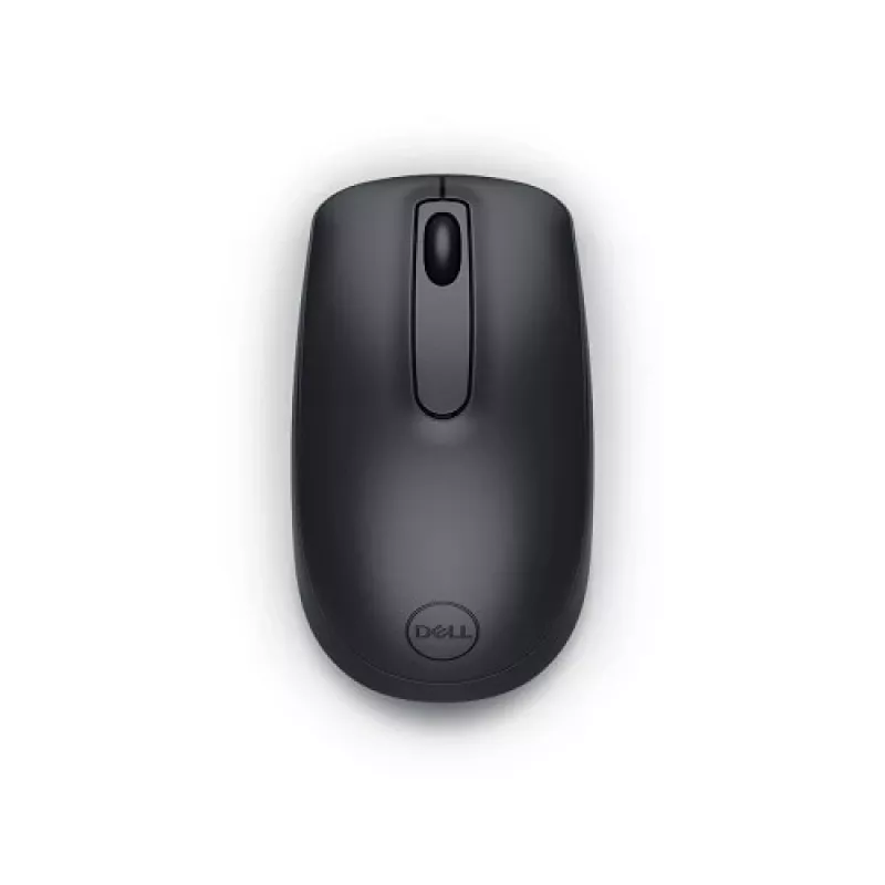 Dell WM118 Wireless Optical Mouse - 2.4 GHz - Schwarz