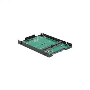 Delock 2,5 inch SATA 22 Pin auf 2 x mSATA RAID Konverter-Gehäuse 62594