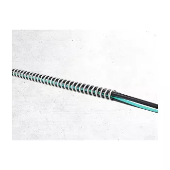 Delock 22072 Flexibler Kabelkanal, selbstklebend & schraubbar, 25 x 26 mm, 50 cm, Grau