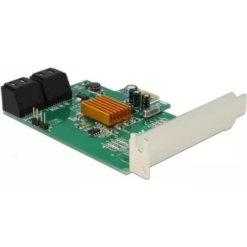 DeLOCK 4 Port SATA 6Gb/s PCIe 2.0 x1 Controller Karte mit Marvell 88SE9215