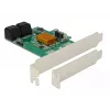 DeLOCK 4 Port SATA 6Gb/s PCIe 2.0 x1 Controller Karte mit Marvell 88SE9215