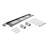 Delock 43350 19 Zoll 2U Rack-Montage Glasfaser-Spleißbox, 96 Fasern, LC Duplex, Schwarz