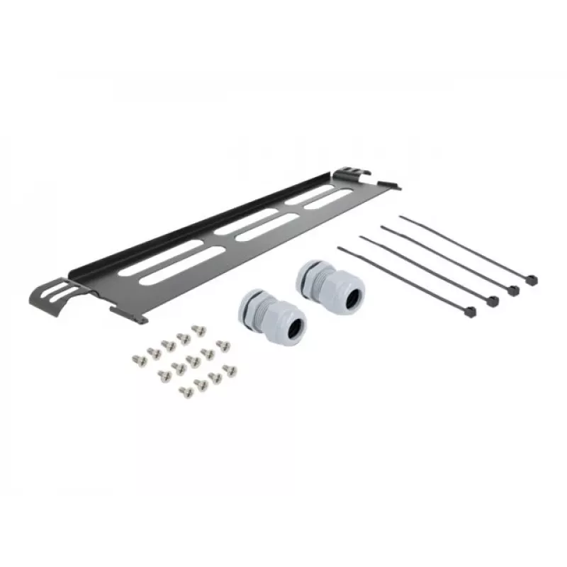 Delock 43350 19 Zoll 2U Rack-Montage Glasfaser-Spleißbox, 96 Fasern, LC Duplex, Schwarz