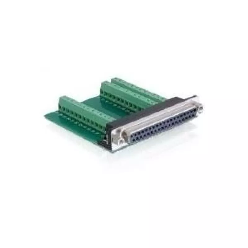 Delock Adapter D-Sub 37 Pin Buchse auf Klemmenblock 65319