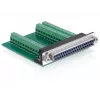Delock Adapter D-Sub 37 Pin Buchse auf Klemmenblock 65319