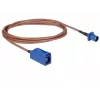 DELOCK Antennenverlängerungskabel FAKRA C Stecker auf FAKRA C Buchse RG-316 1,8 m Koaxial