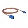DELOCK Antennenverlängerungskabel FAKRA C Stecker auf FAKRA C Buchse RG-316 1,8 m Koaxial