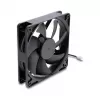 Delock Axiallüfter 48 V DC 120 x 120 x 25 mm 2-Pin-Stecker Schwarz