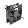 Delock Axiallüfter 48 V DC, 120 x 120 x 38 mm mit 2-Pin-Lüfteranschluss, Schwarz
