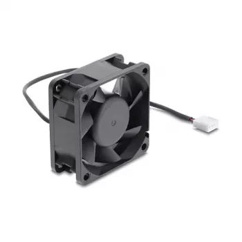 Delock Axiallüfter 48 V DC, 60 x 60 x 25 mm mit 4-poligem PWM-Lüfteranschluss, schwarz