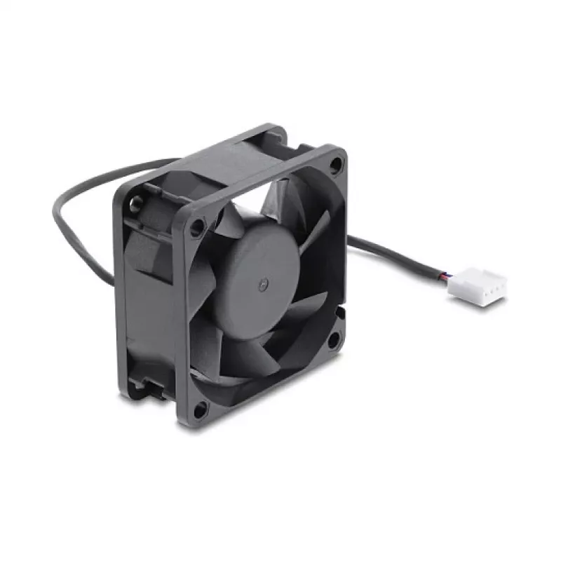 Delock Axiallüfter 48 V DC, 60 x 60 x 25 mm mit 4-poligem PWM-Lüfteranschluss, schwarz