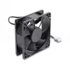 Delock Axiallüfter 48 V DC, 80 x 80 x 25 mm mit 4-Pin-PWM-Anschluss, Schwarz