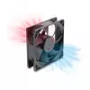 Delock Axiallüfter 48 V DC 92x92x25 mm 4-Pin PWM (67452), Schwarz