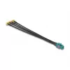 Delock Kabel Mini FAKRA Z Buchse Quad auf 4 x SMA Stecker 0,2 m RG-174 90283