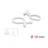 Delock Kabel-Spiralschlauch Ø 18 mm transparent, 100 Stück