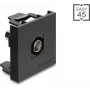 Delock Easy 45 Modul BNC Buchse zu BNC Buchse 50 Ohm Schwarz (91962)