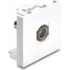 Delock Easy 45 Modul BNC Buchse zu BNC Buchse Weiß (91813)