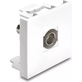 Delock Easy 45 Modul BNC Buchse zu BNC Buchse Weiß (91813)