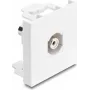 Delock Easy 45 Modul RCA Buchse zu RCA Buchse Weiß 91816