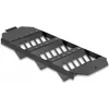 Delock Glasfaser-Montagehalterung für Bodentank 18 Port für SC Simplex / LC Duplex Kupplungen Schwarz (88163)